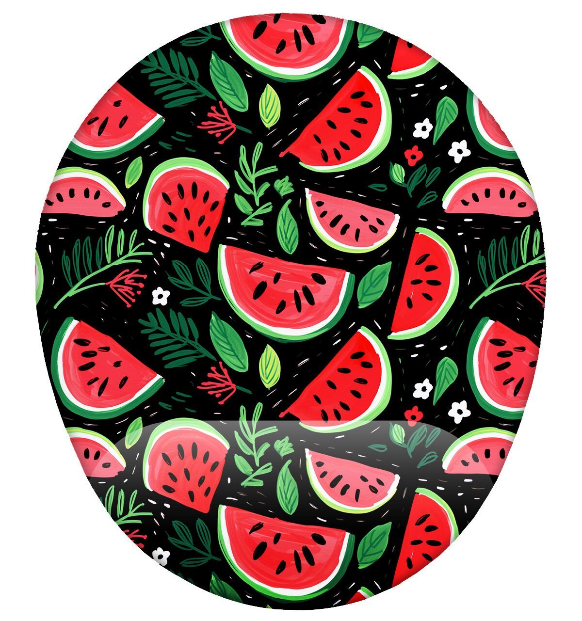 Karpuz Desenli Bilek Destekli Mouse Pad