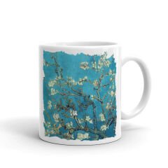 Van Gogh Badem Çiçekleri illustrasyon Kupa Bardak