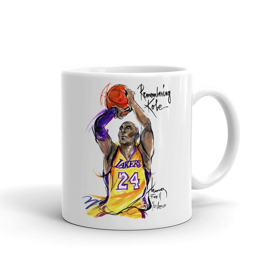 Efsane Basketbolcu Kobe Bryant Kupa Bardak