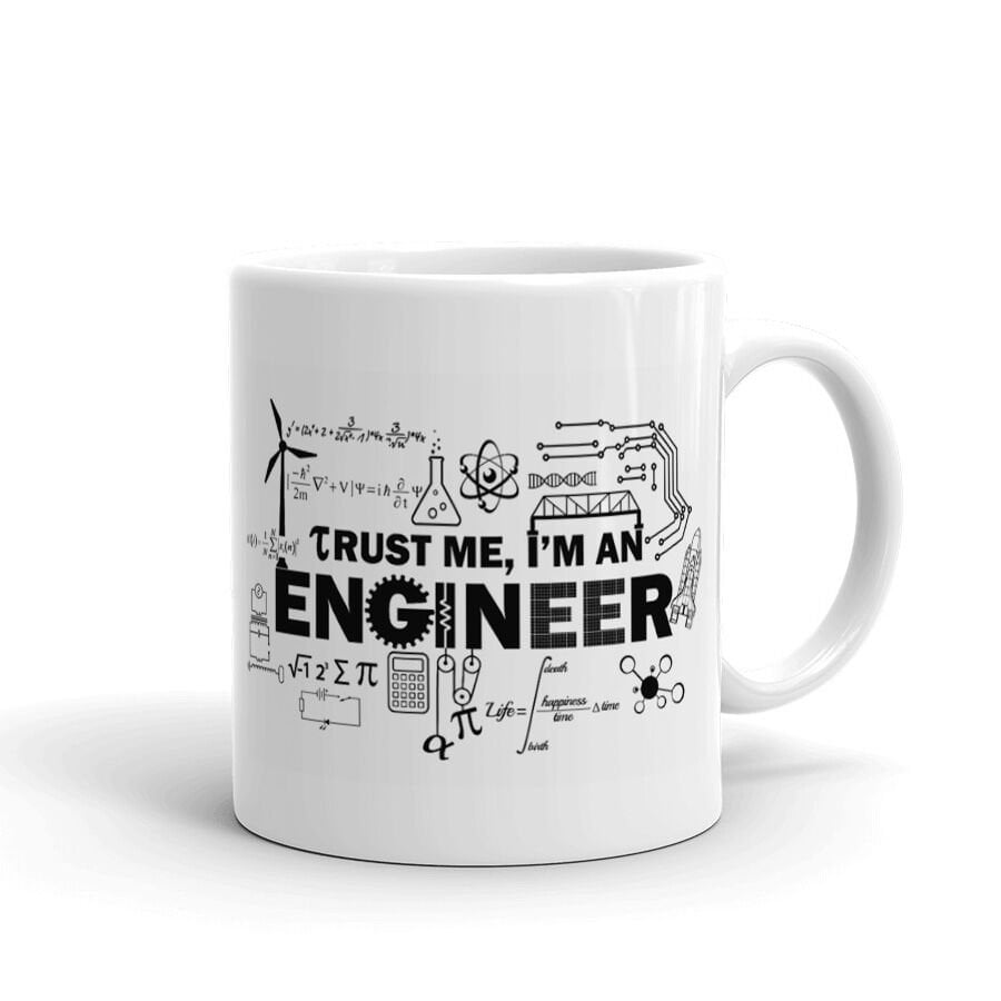 Engineer Mühendis Temalı Kupa Bardak