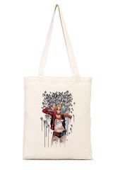 Harley Quinn Bez Omuz Çantası