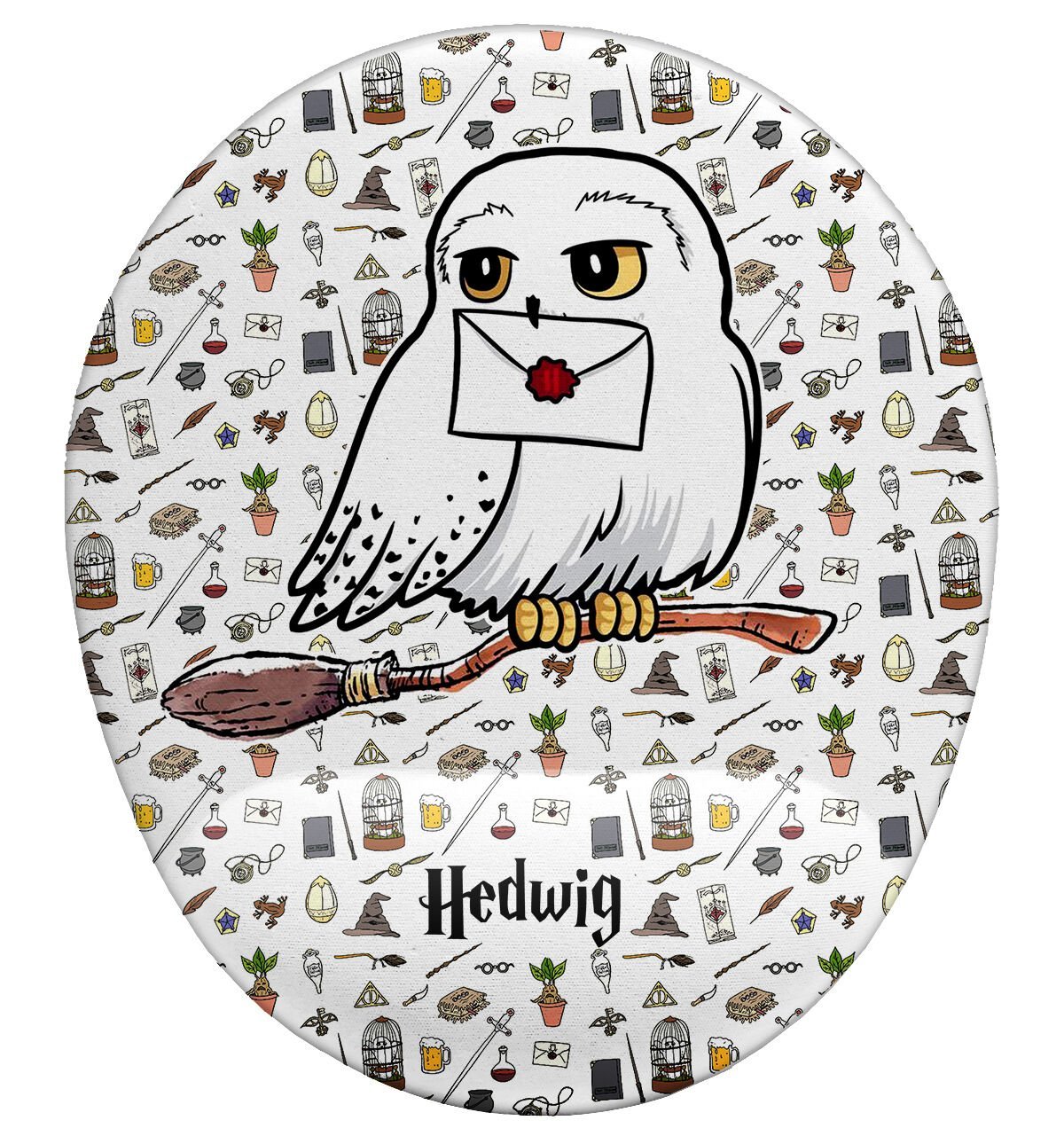 Harry Potter Hedwig Bilek Destekli Mouse Pad