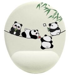 Sevimli Pandalar Bilek Destekli Mouse Pad