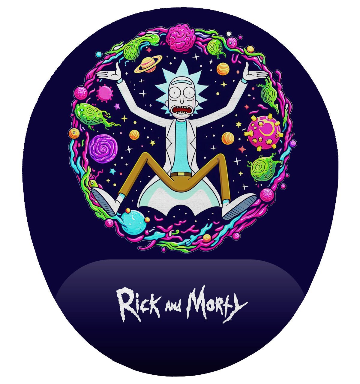 Rick And Morty Bilek Destekli Mouse Pad