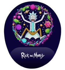 Rick And Morty Bilek Destekli Mouse Pad