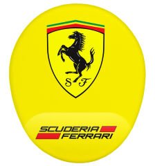 Ferrari Logo Baskılı Bilek Destekli Mouse Pad