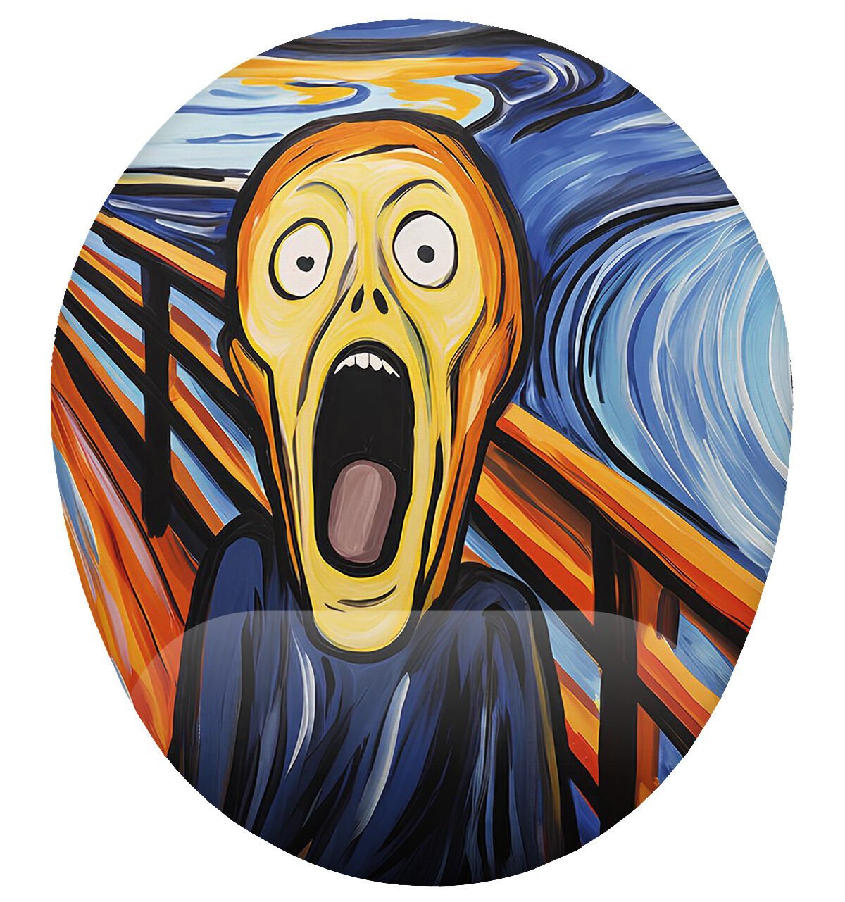 Munch Çığlık Bilek Destekli Mouse Pad