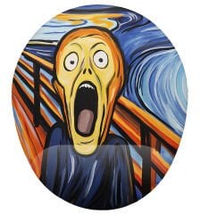 Munch Çığlık Bilek Destekli Mouse Pad